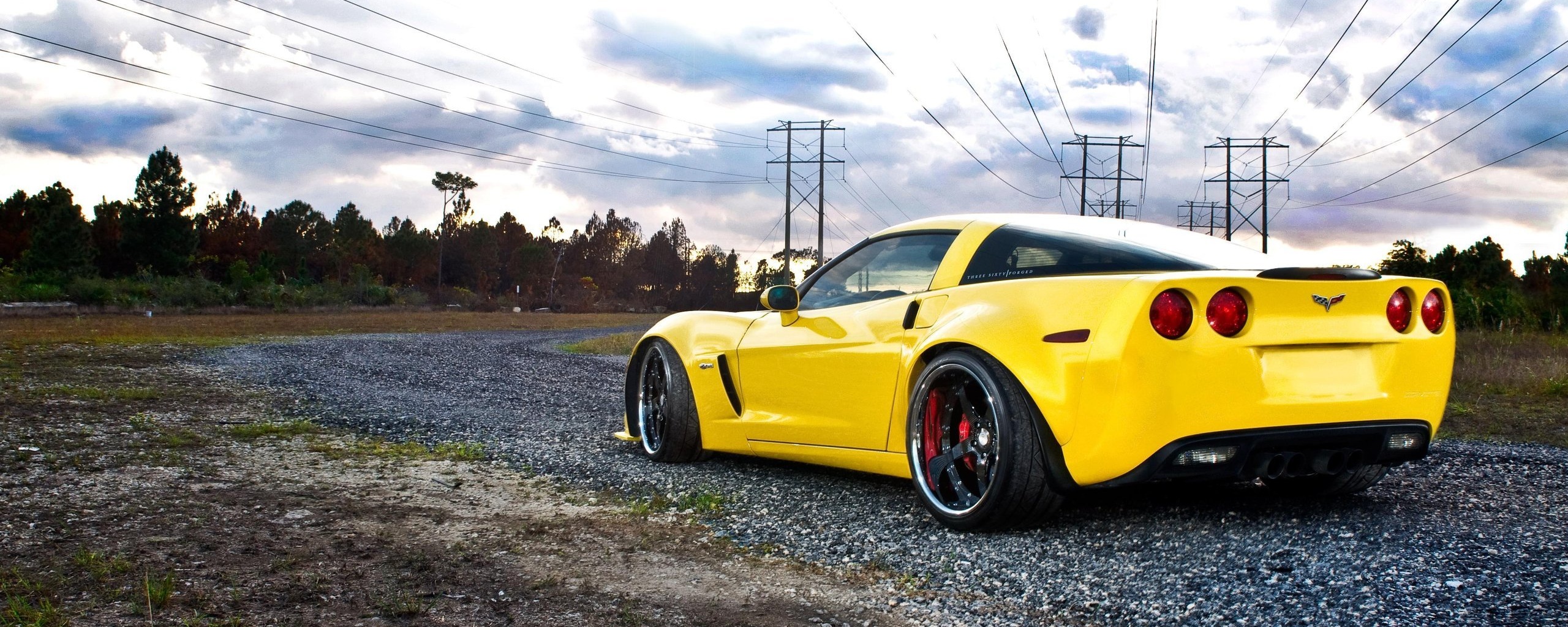 Chevrolet corvette обои