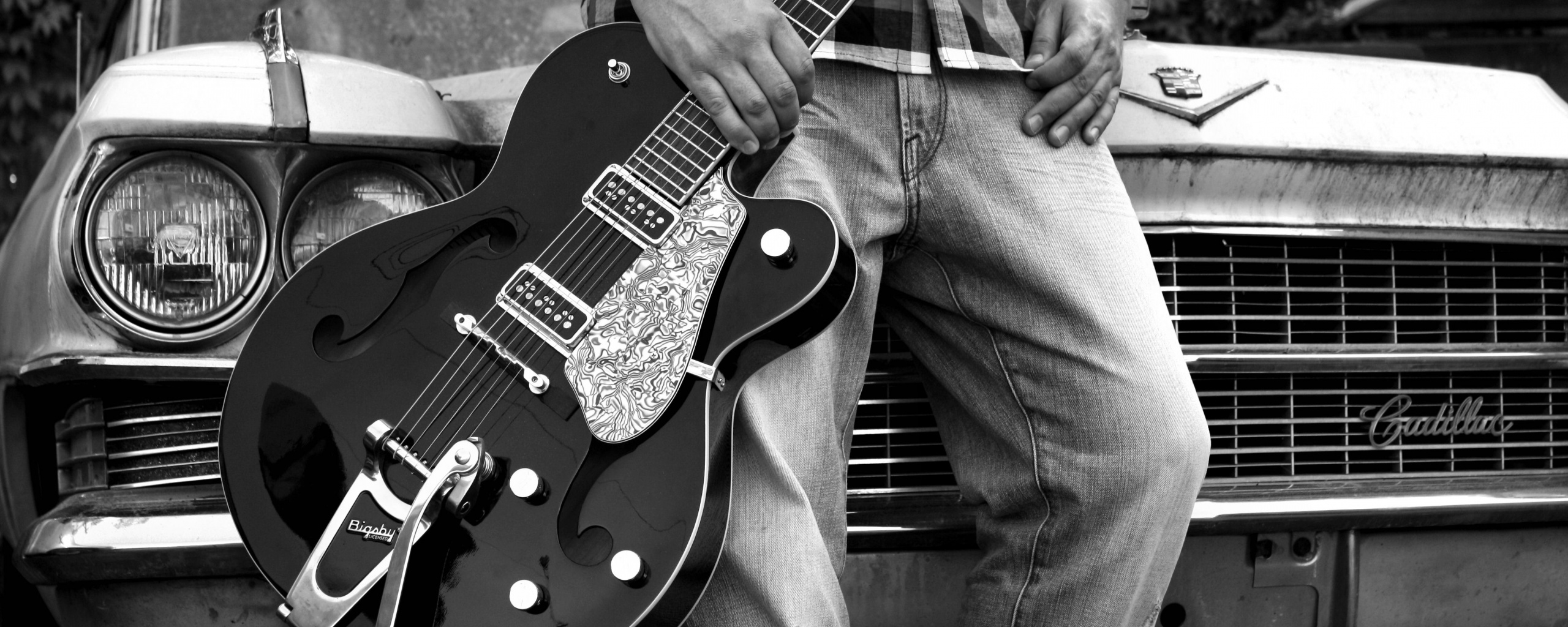 Gretsch и Cadillac обои