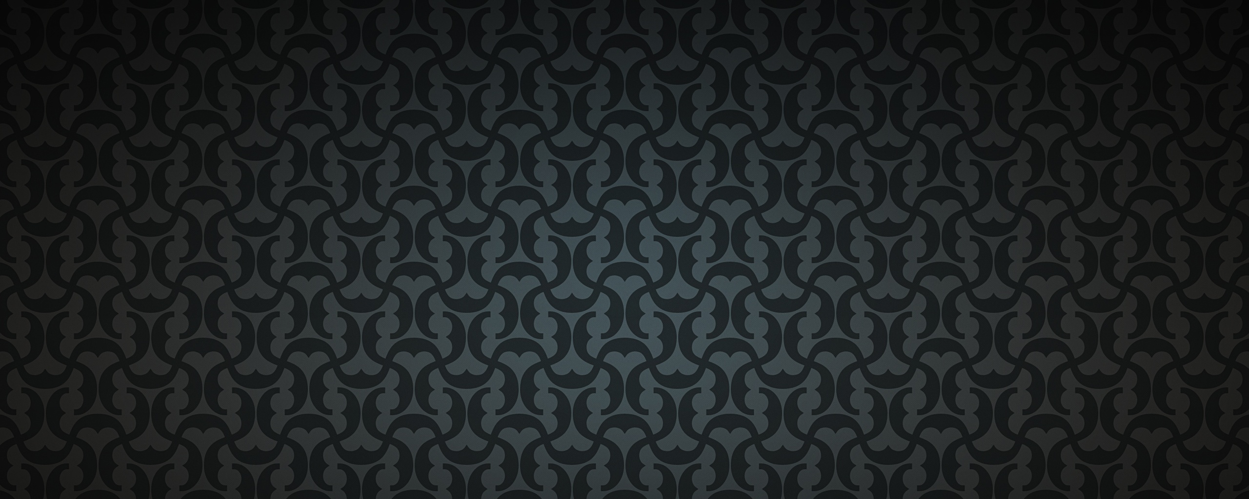 Черный извилистый узор обои