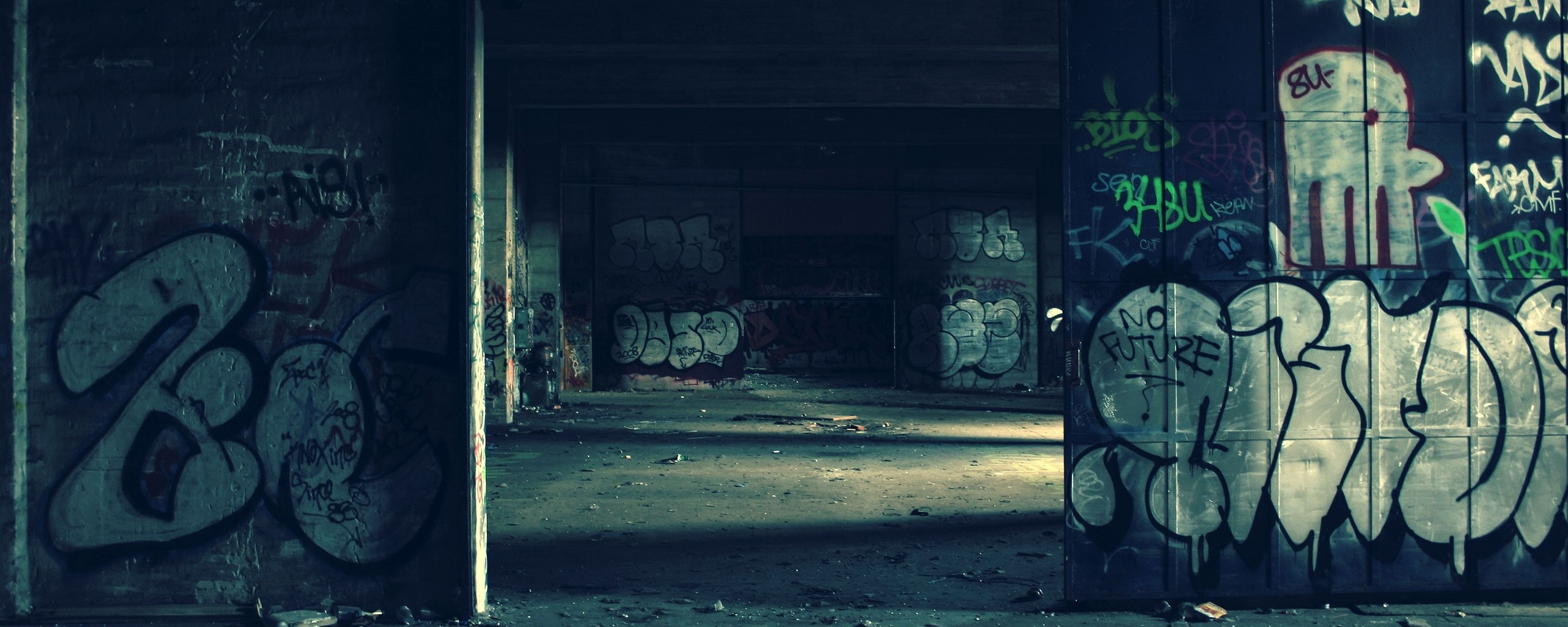 Заброшенное здание обои