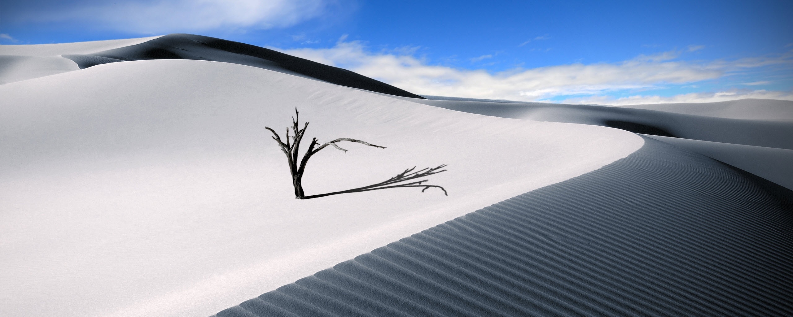 Дюны белого песка обои