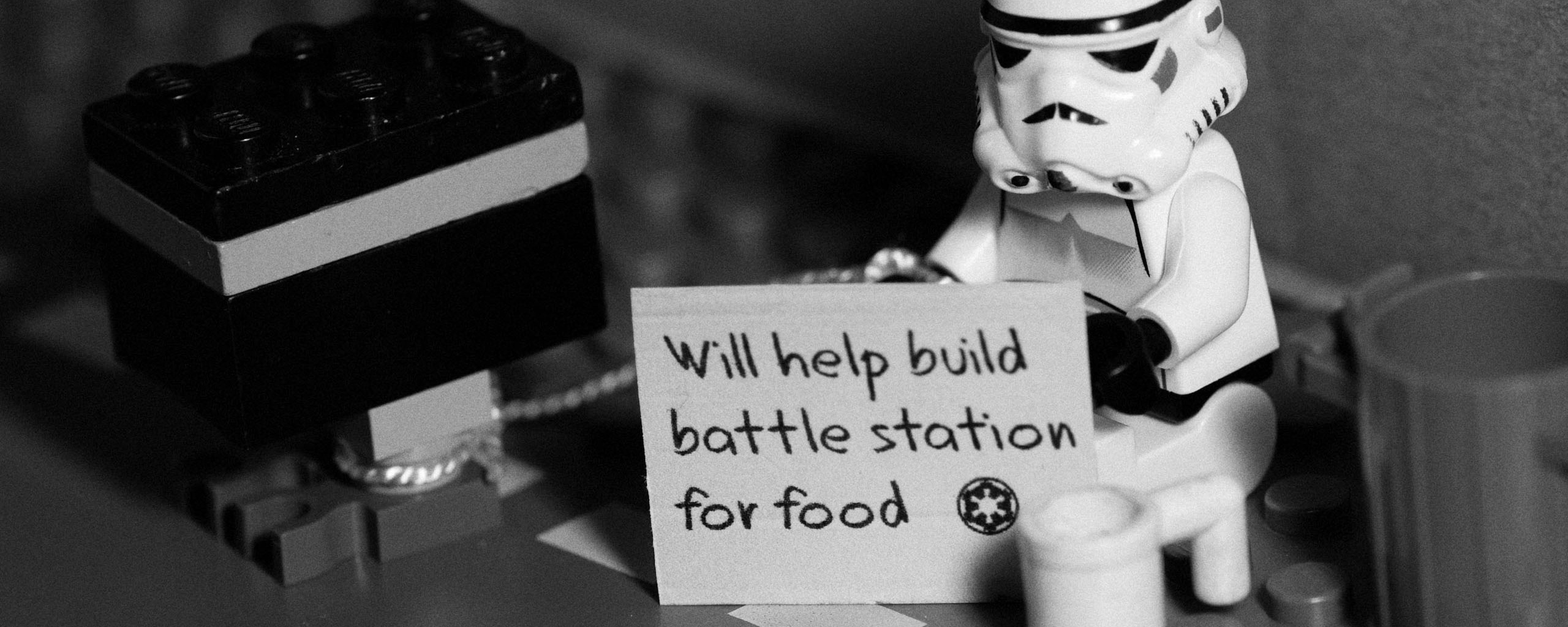 Помогу построить Звезду Смерти за еду обои