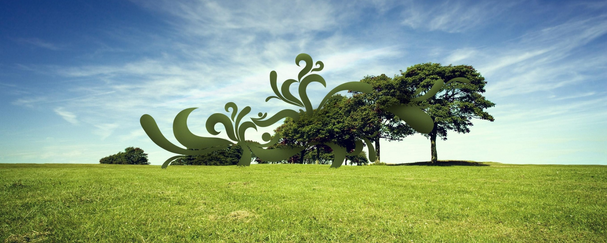 На равнине обои