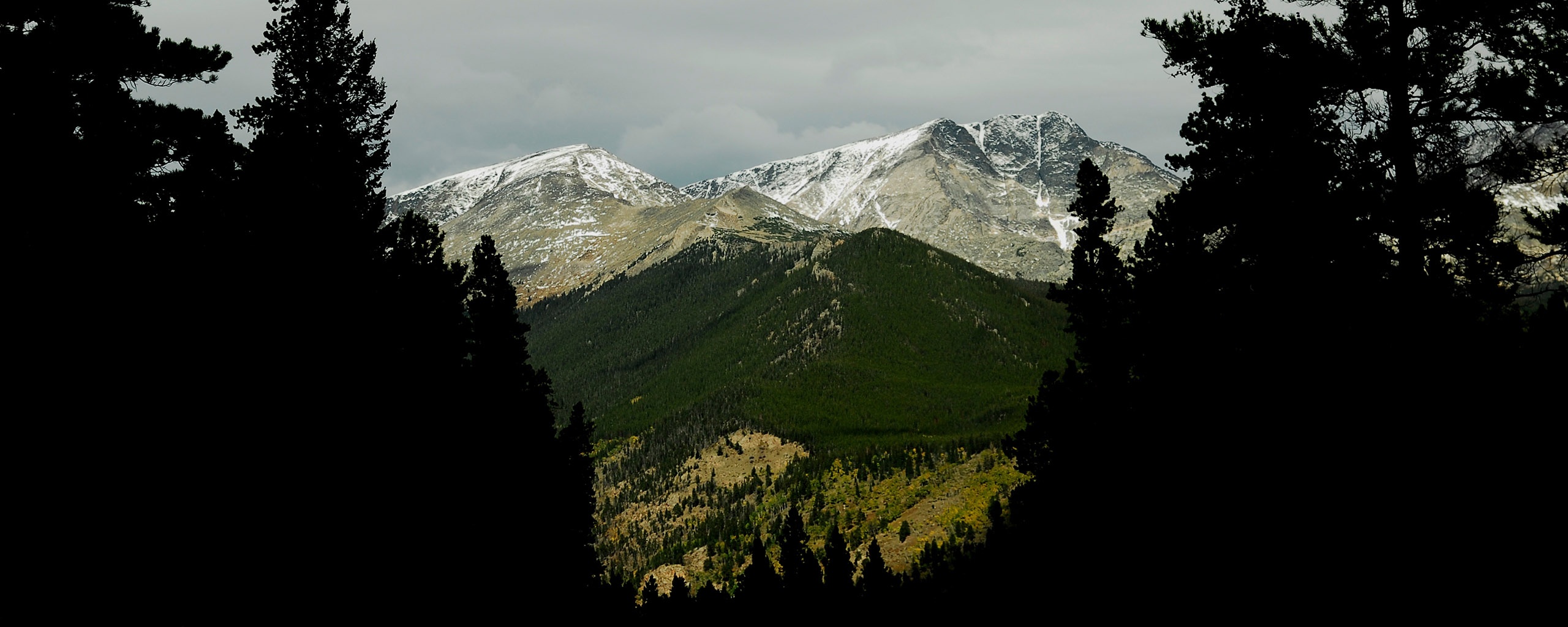 Вид на горы обои