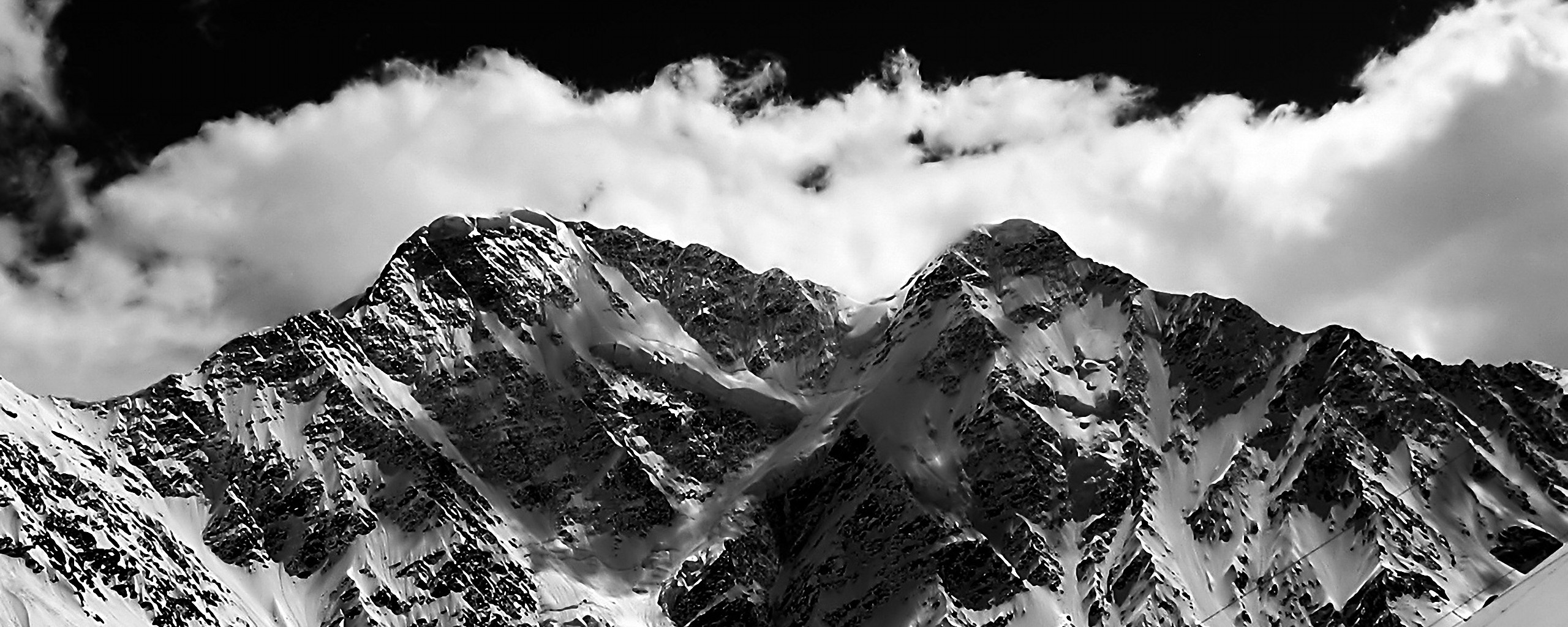 Снежные горы обои