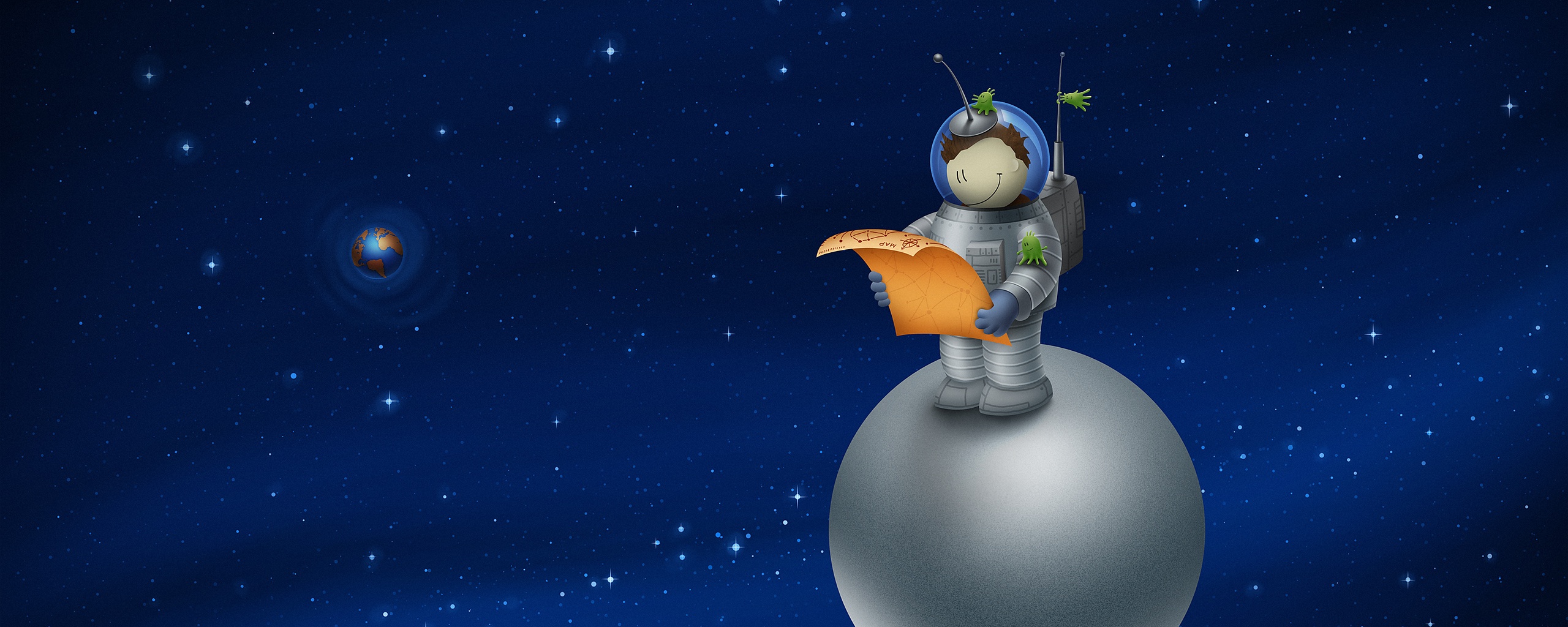 На маленькой планете обои