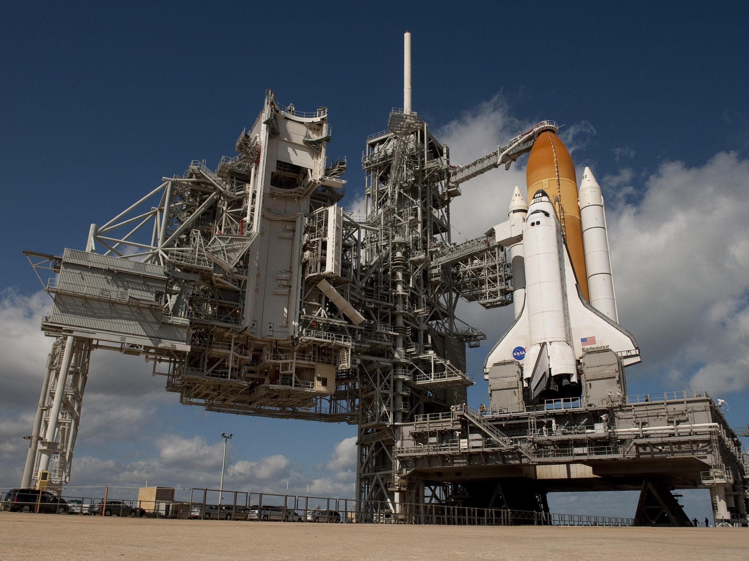 Шаттл на старте обои