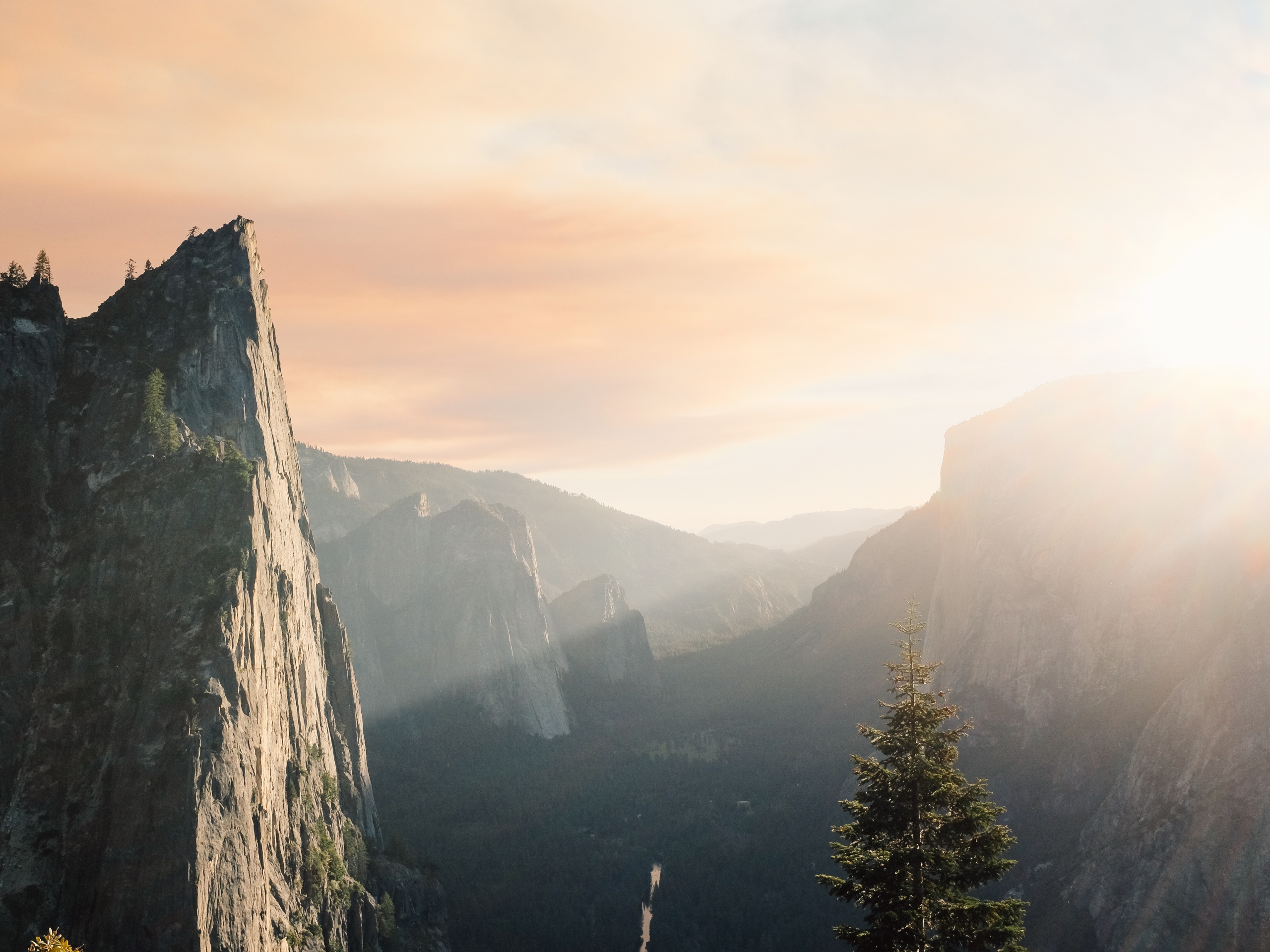 Горный пейзаж обои