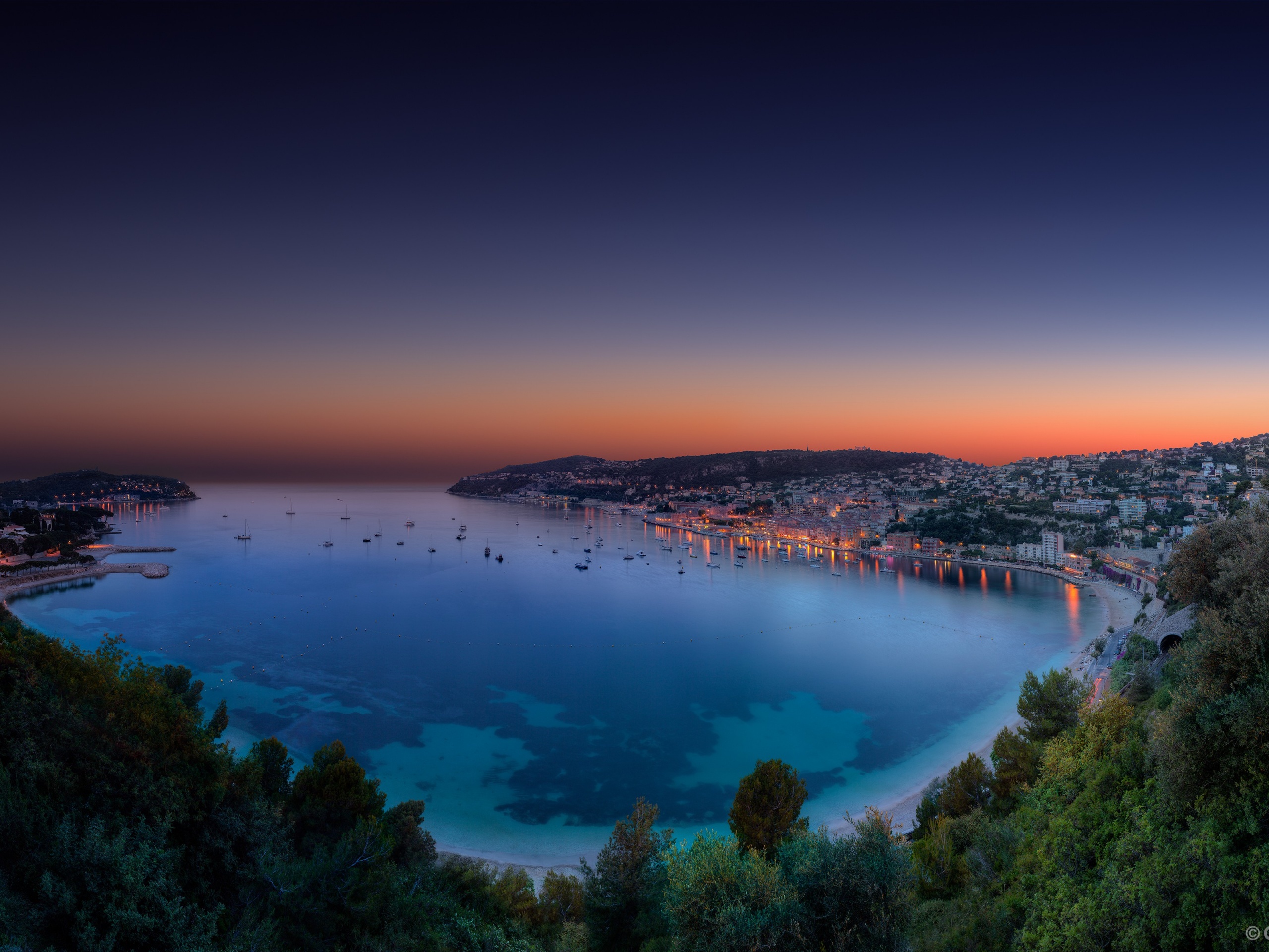 Ночь в Монако обои