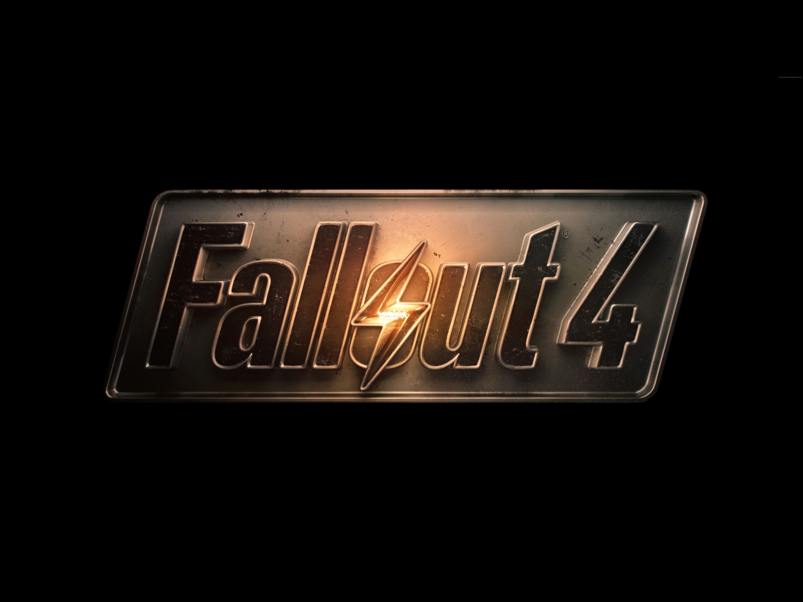 Fallout4 logo обои