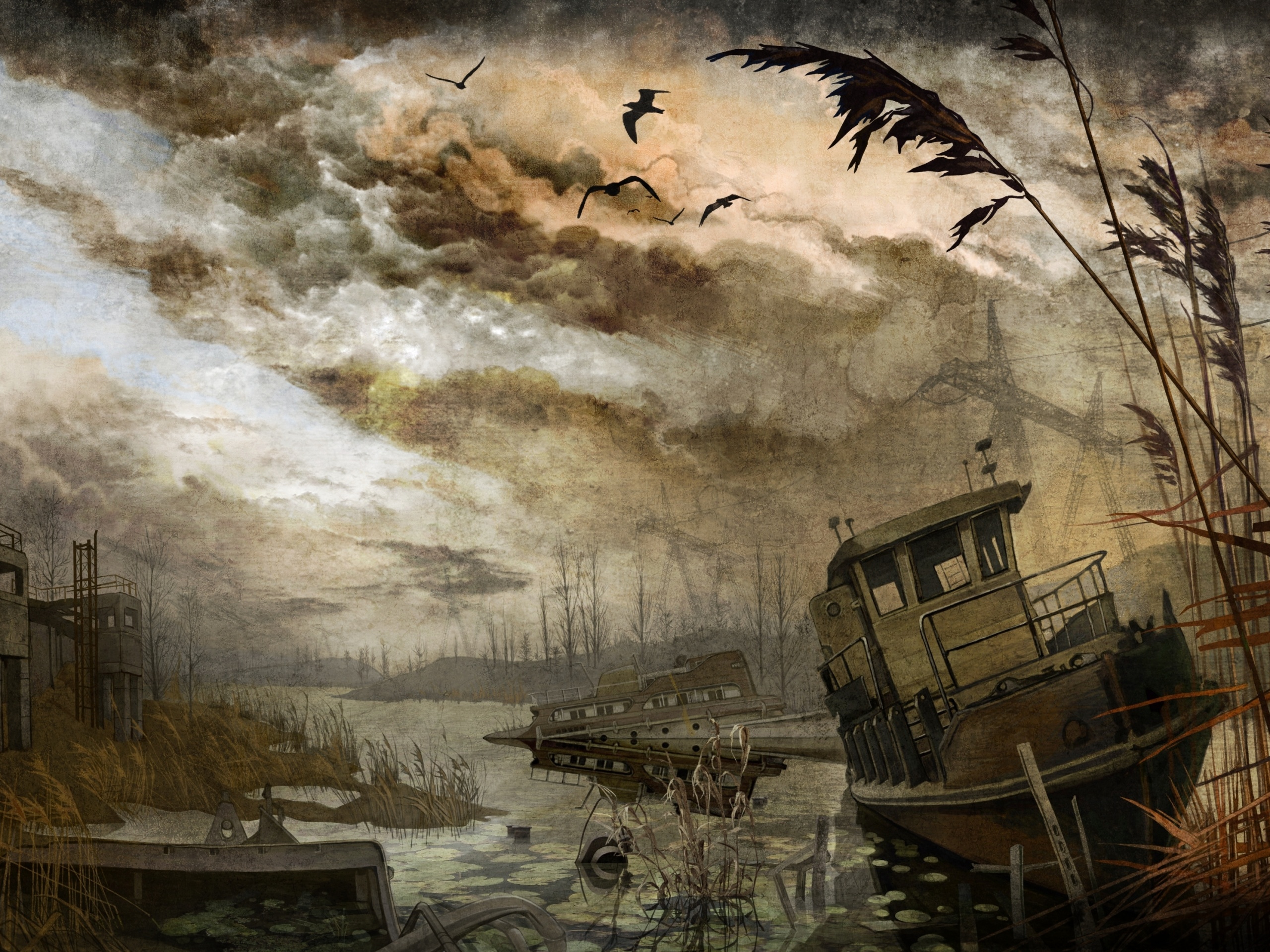 Вселенная сталкера обои