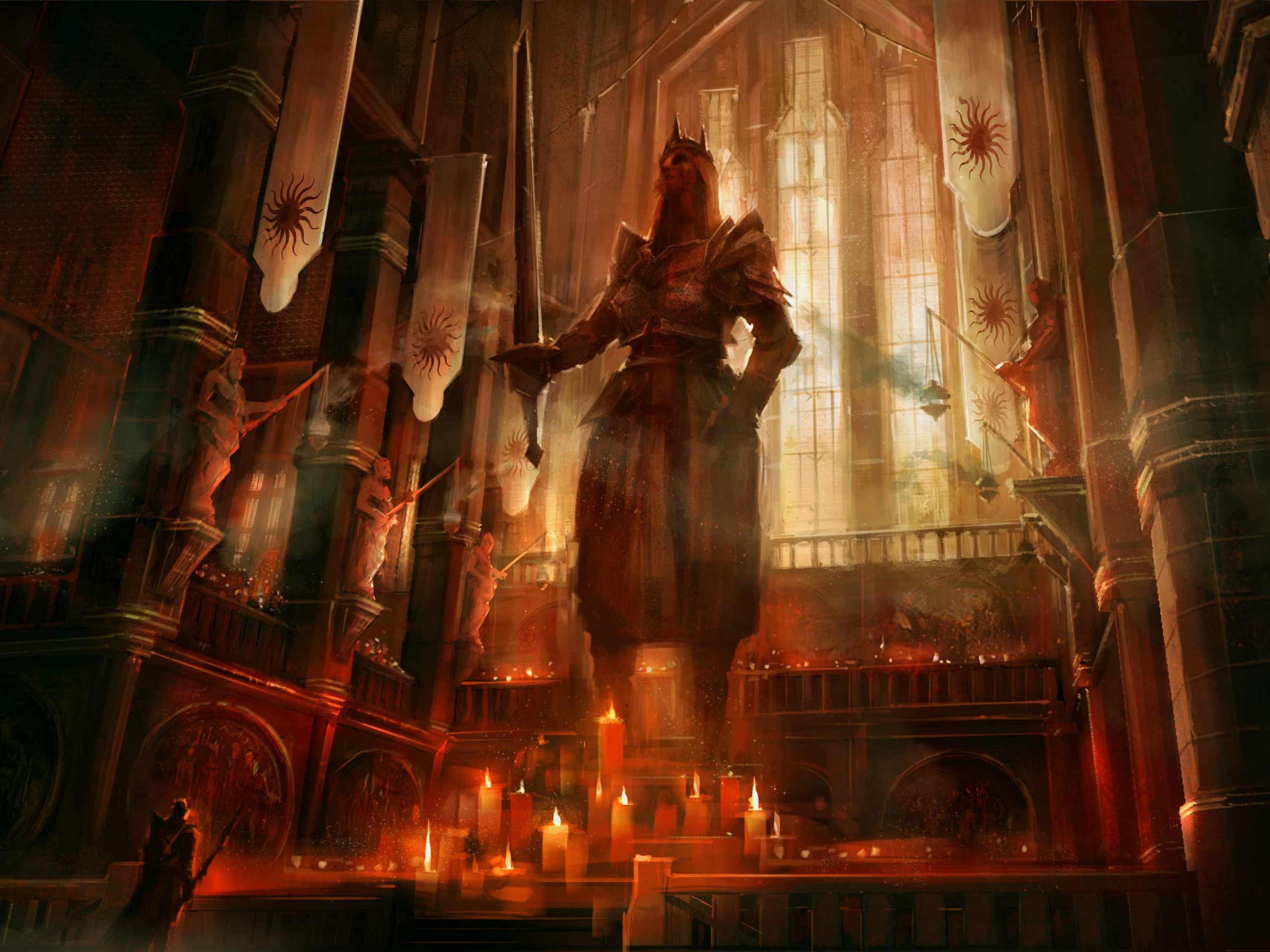 Алтарь из Dragon Age обои