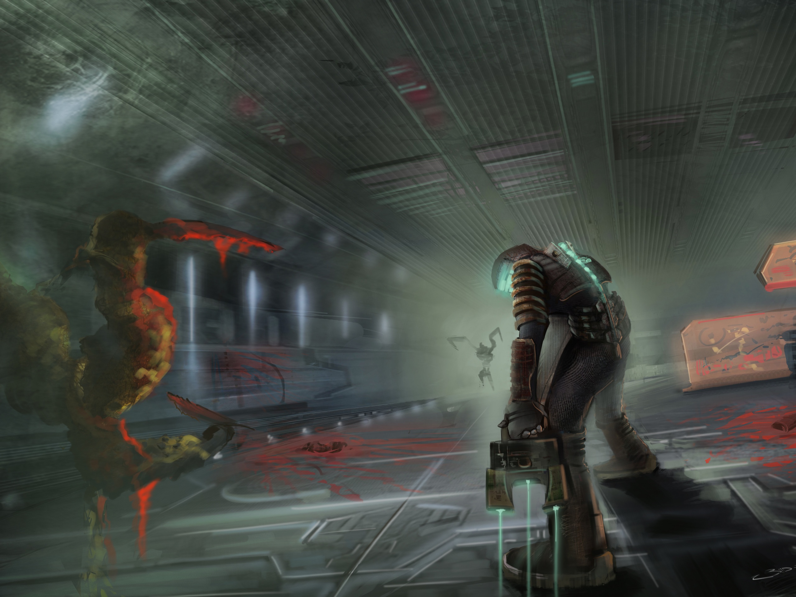 Фан арт Dead Space обои