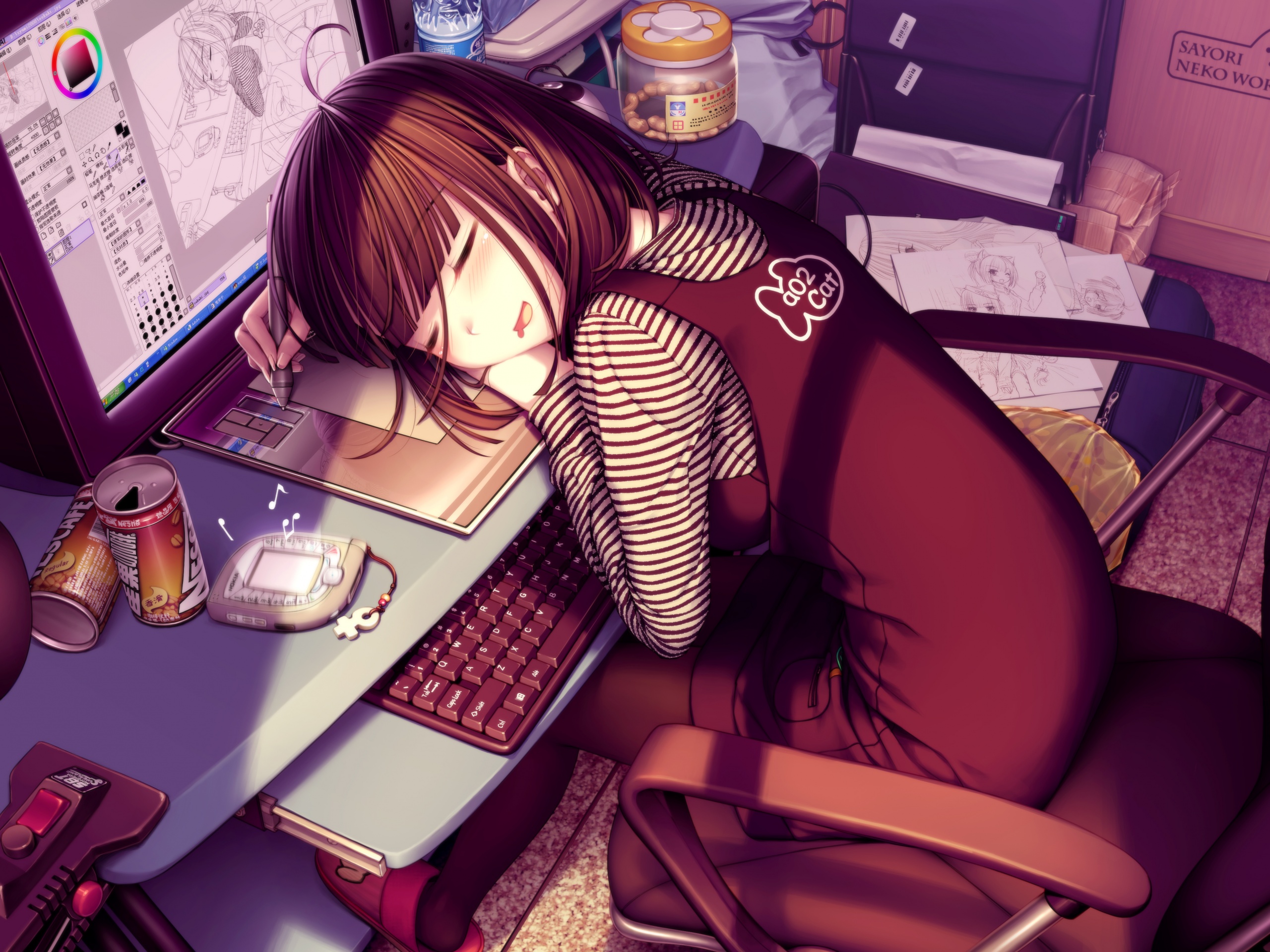 Нарисовать самого себя обои