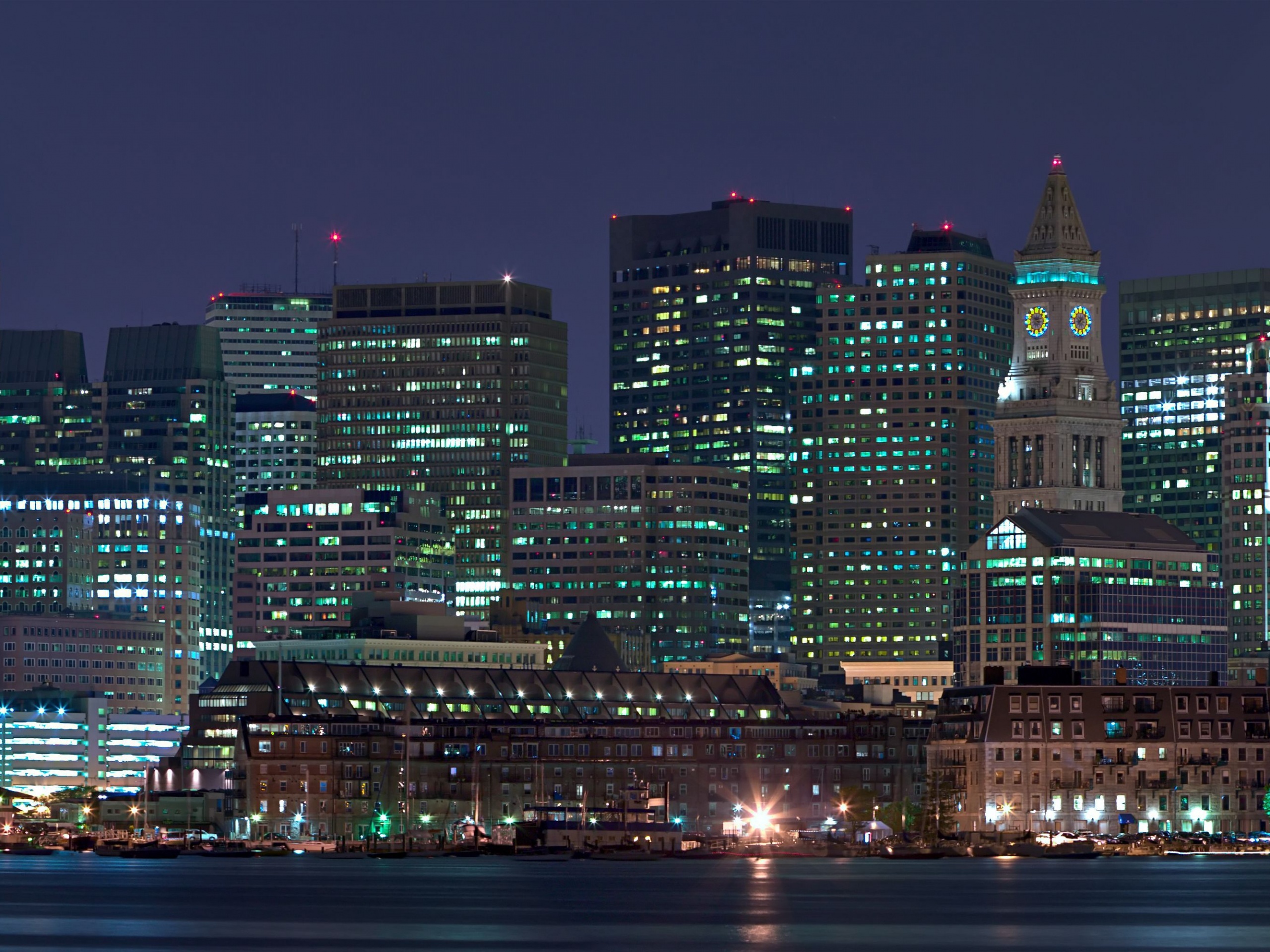 Панорама города обои