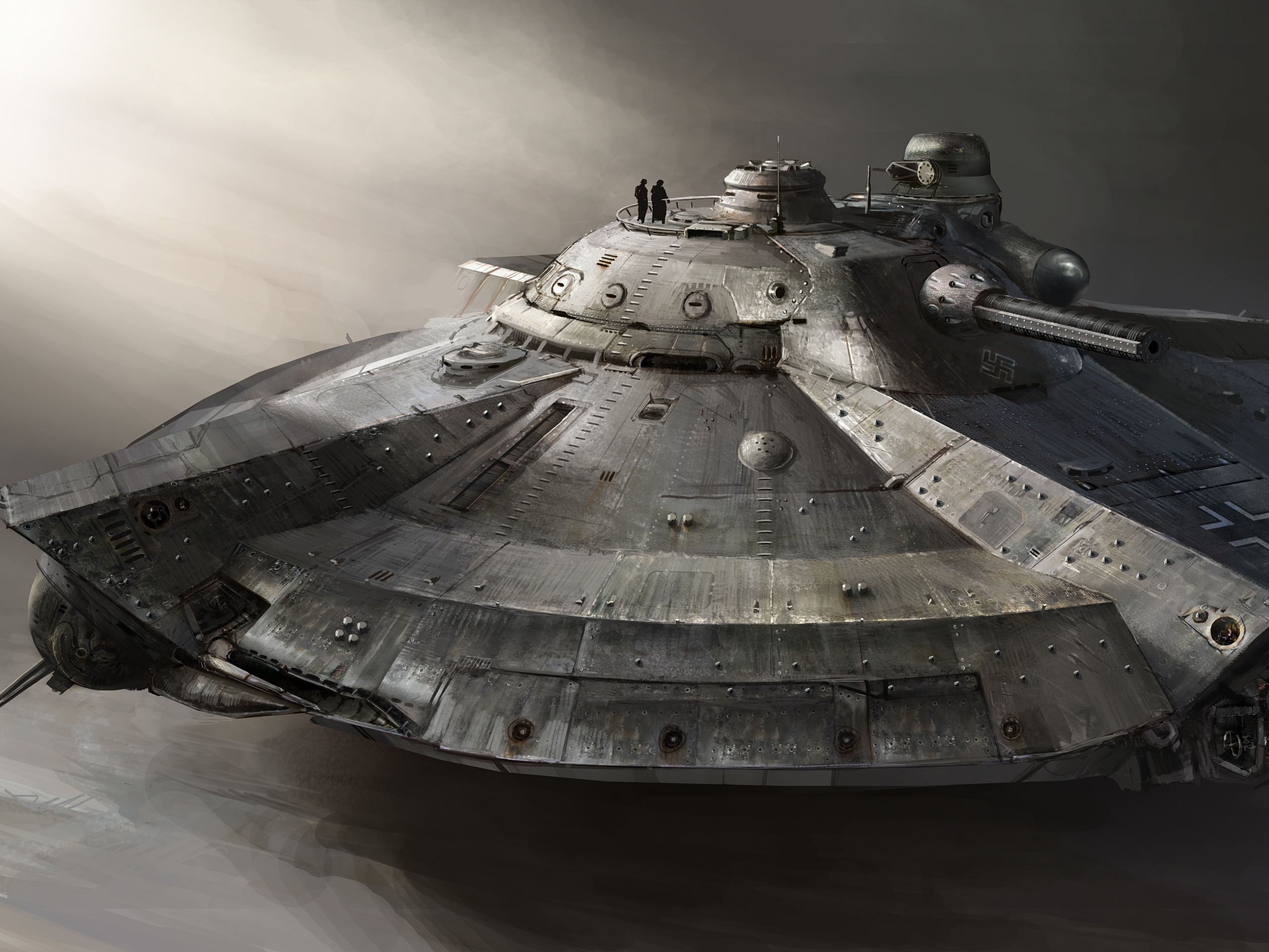 Летающая тарелка. Разработка Рейха. обои