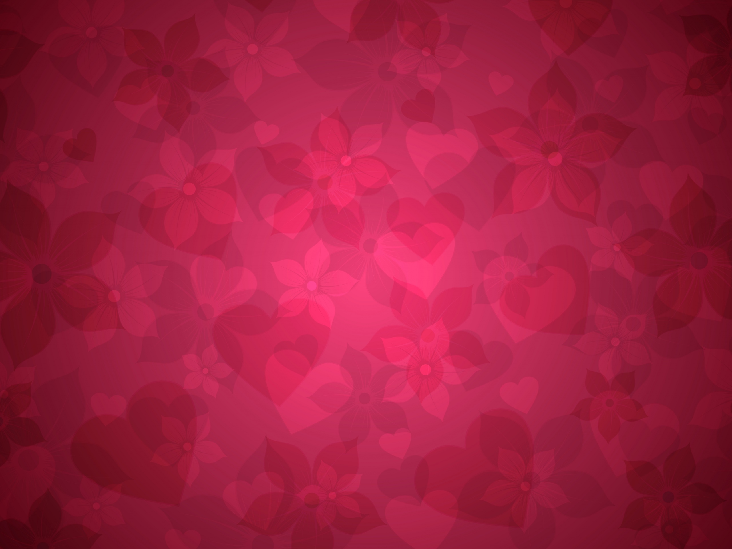 Розовый цветочный фон обои