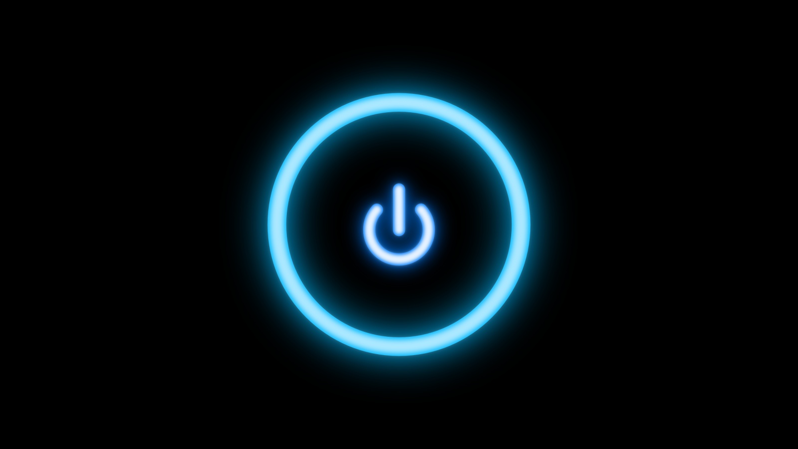 Горящая кнопка запуска обои