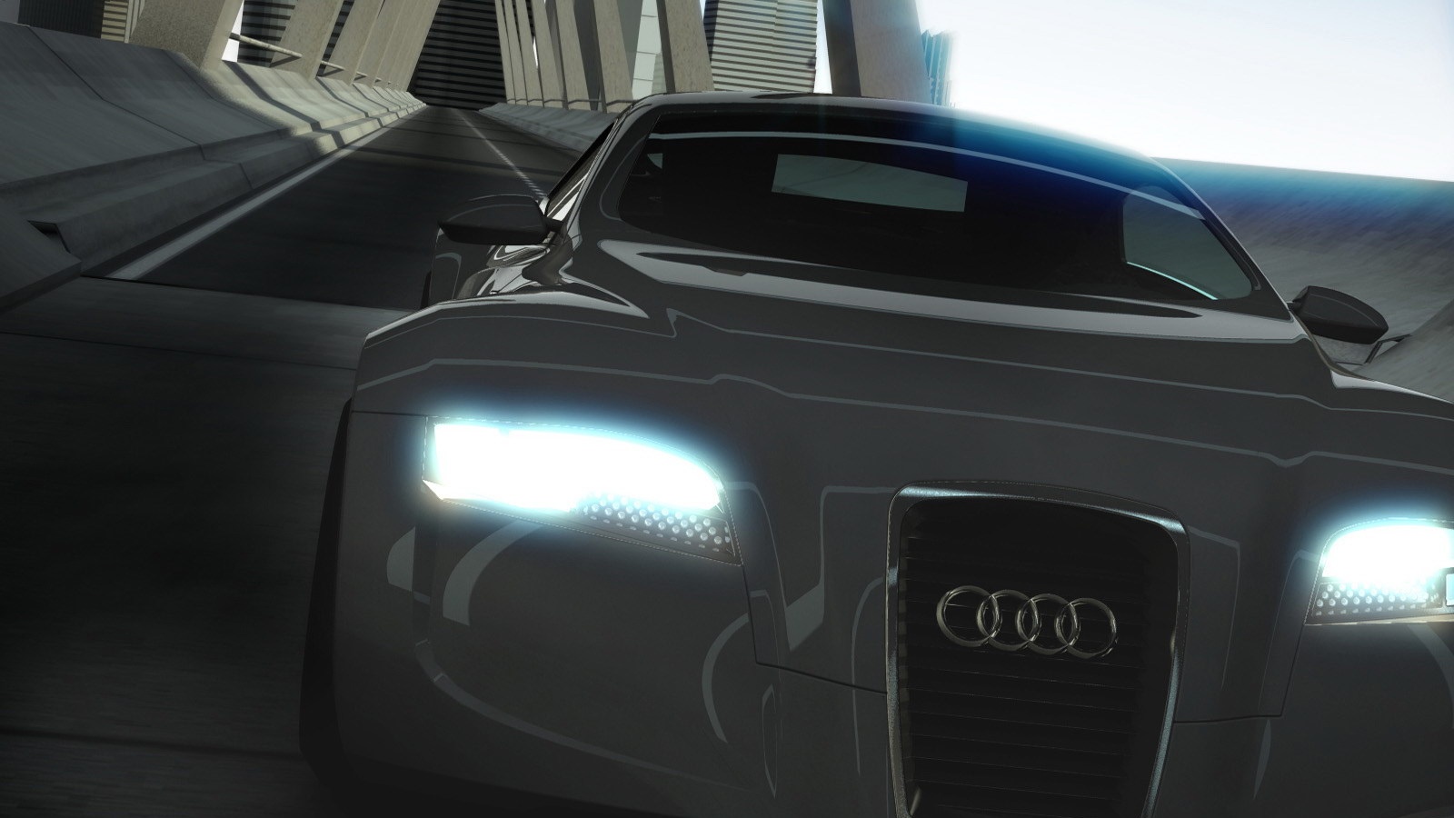 Концепт Audi-R Zero обои