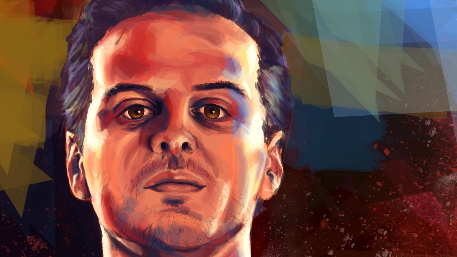 Портрет Джима Мориарти обои