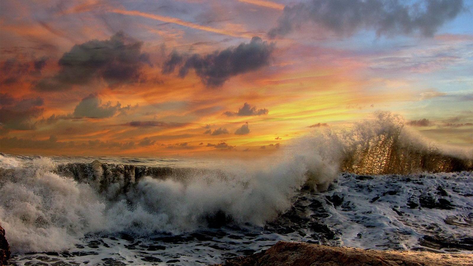 Бушующее море обои