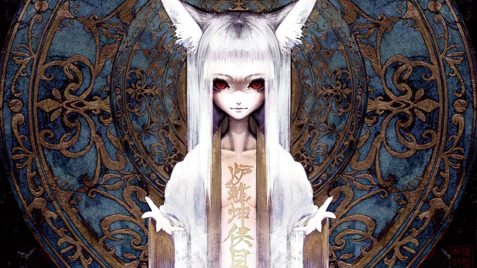 Злая девочка обои