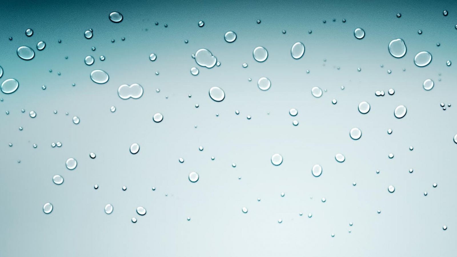 Капли на светлом фоне обои
