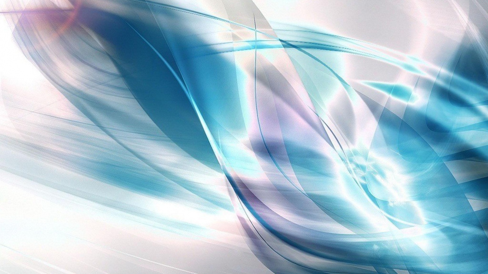 Светящиеся полупрозрачные волны обои