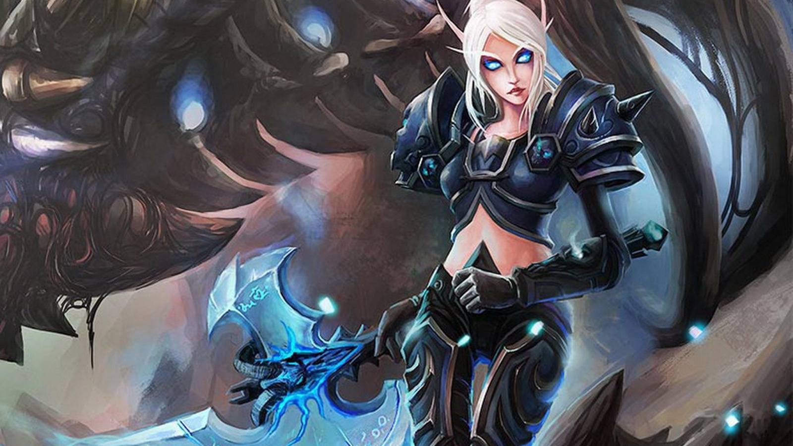 Героиня MMORPG обои