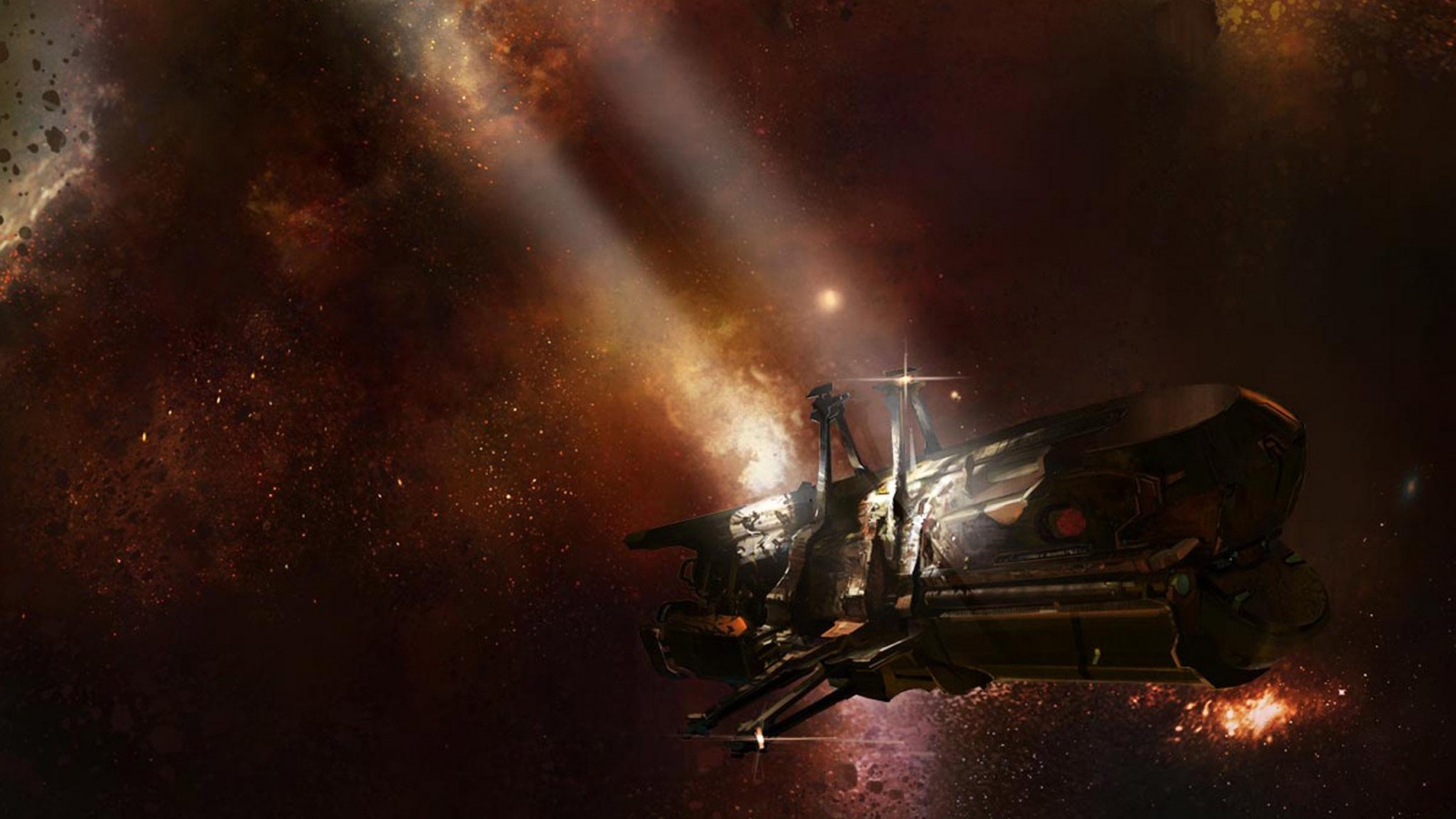 В космических глубинах обои