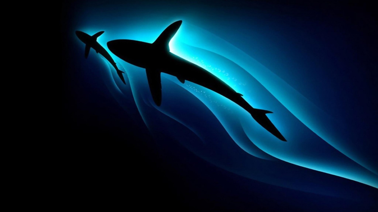 Рыбы в глубине обои