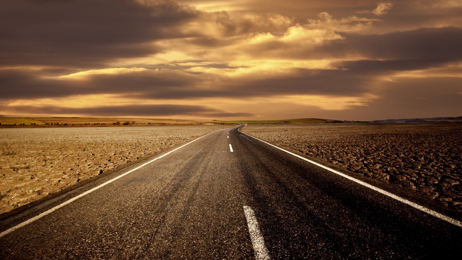 Дорого к горизонту обои