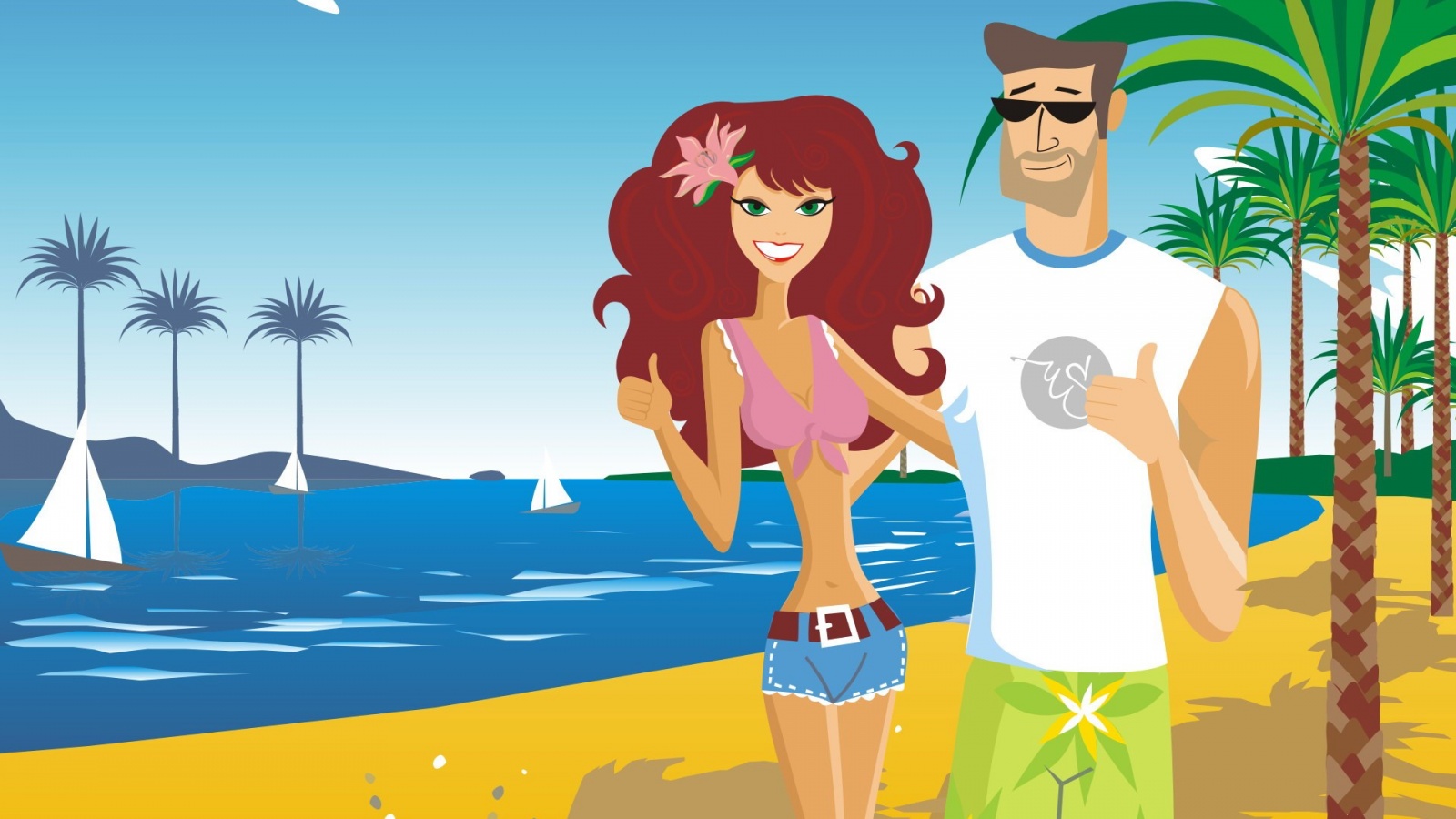 Отпуск на позитиве обои